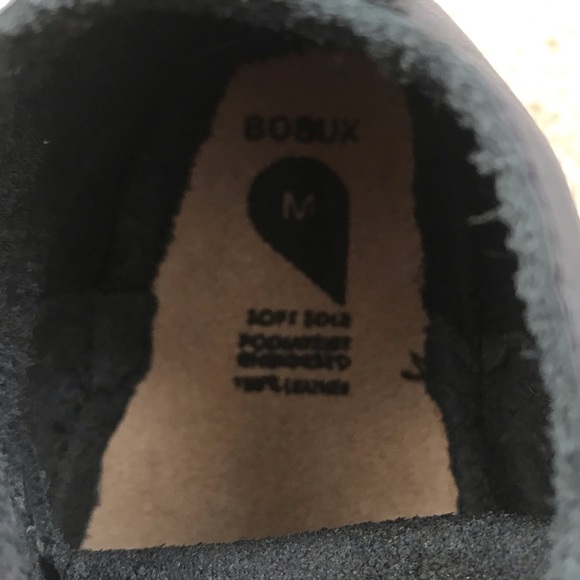 Navy baby bobux soft sole shoes - Picture 5 of 7